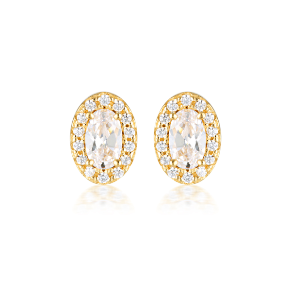 Georgini Aurora Glow Earrings Gold