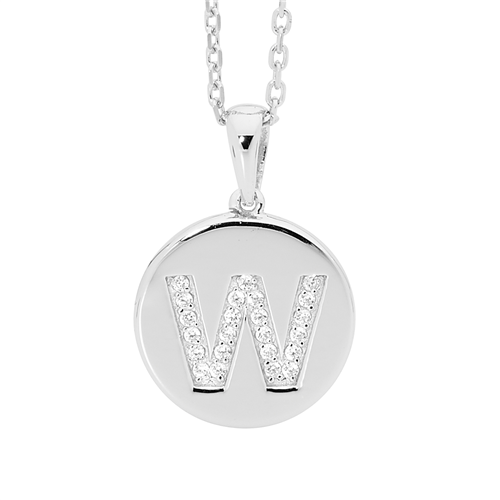 Georgini Intial W Pendant Ip565w