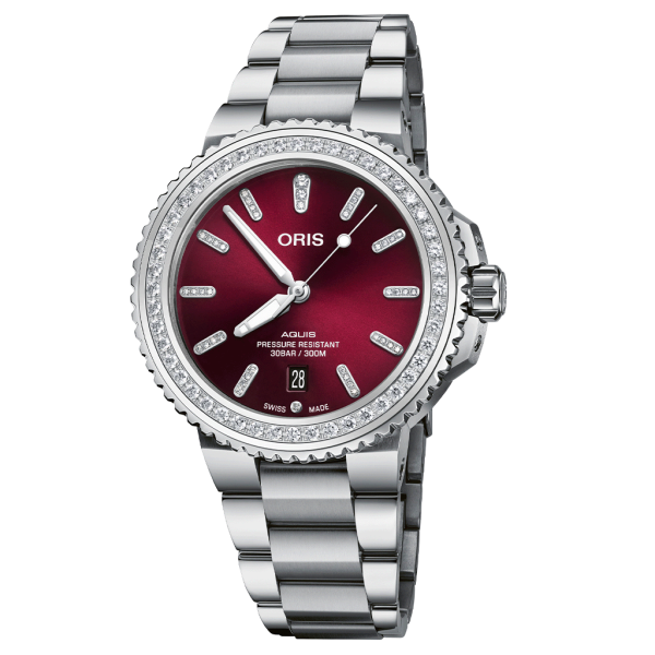 Oris Aquis Date Diamonds 01 733 7766 4998-07 8 22 05PEB