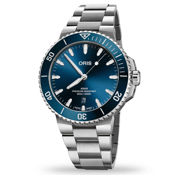 Oris Aquis Date Automatic Watch 43.5mm 01 733 7789 4135-07 8 23 04PEB